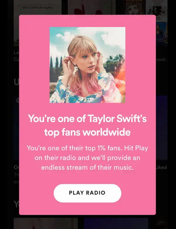 Spotify's Today's Top Fans Not Working