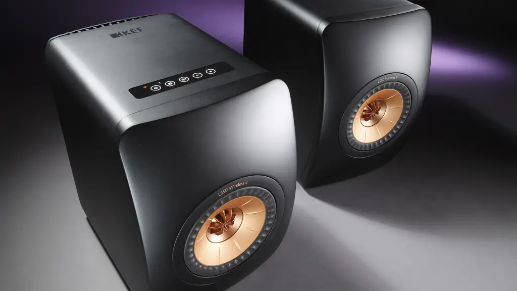 KEF LS50 speakers