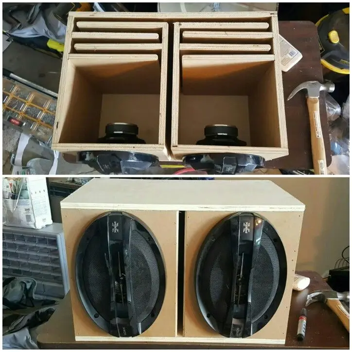 Ported speaker box design