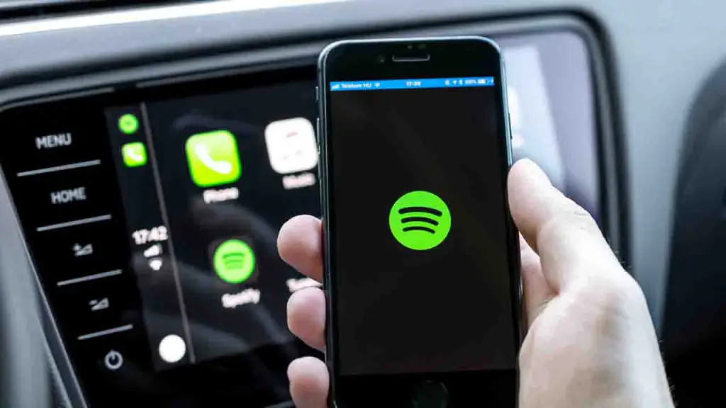 Spotify connected car
