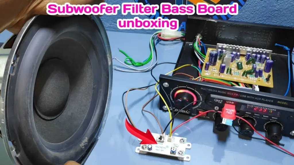 Subwoofer Filter Bass Board Unboxing