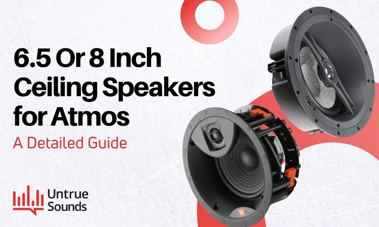 6.5 Or 8 Inch Ceiling Speakers for Atmos