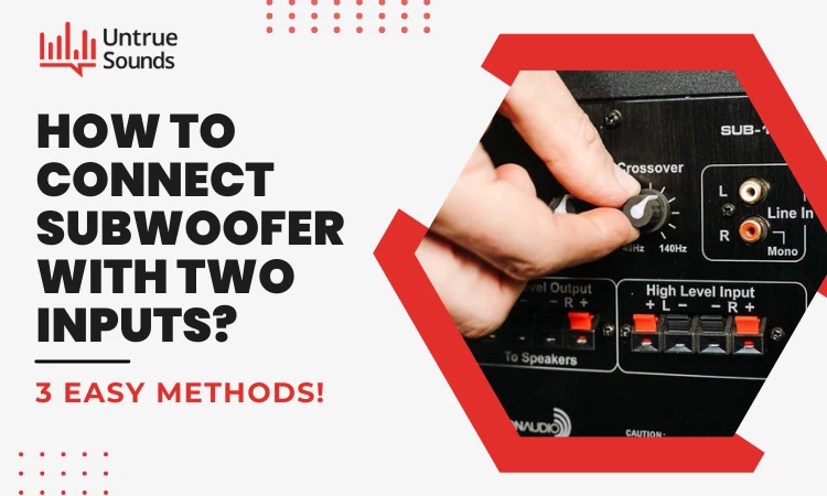 How To Connect Subwoofer With Two Inputs