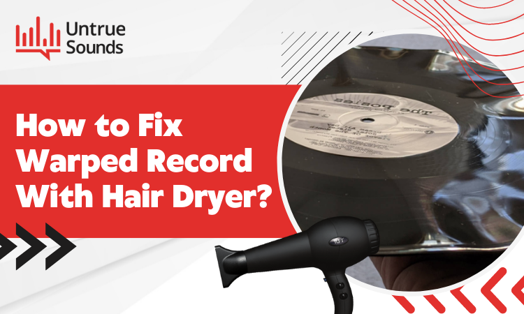 fix warped record hair dryer
